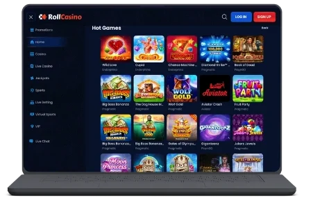 Rollcasino site